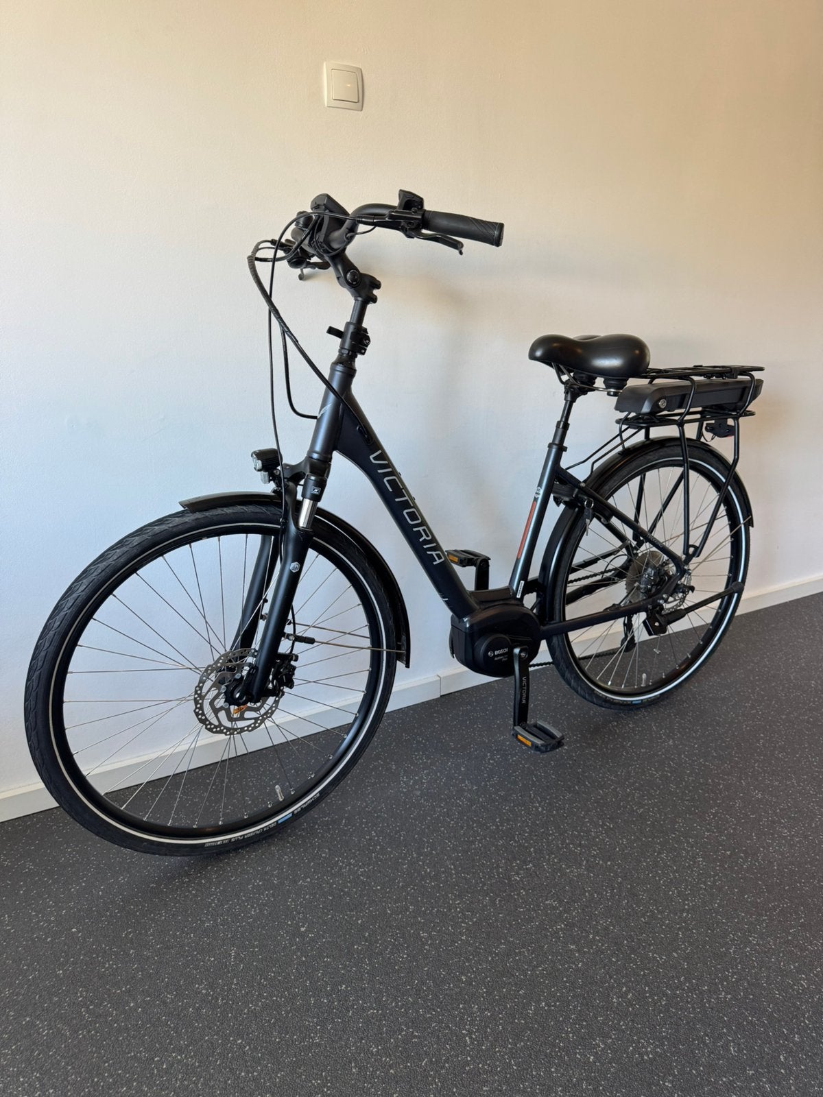 Victoria E Trekking 6.4 E-bike Elektrische Dames Heren Fiets, Ophalen, Zo goed als nieuw, Schijfrem, Versnellingen