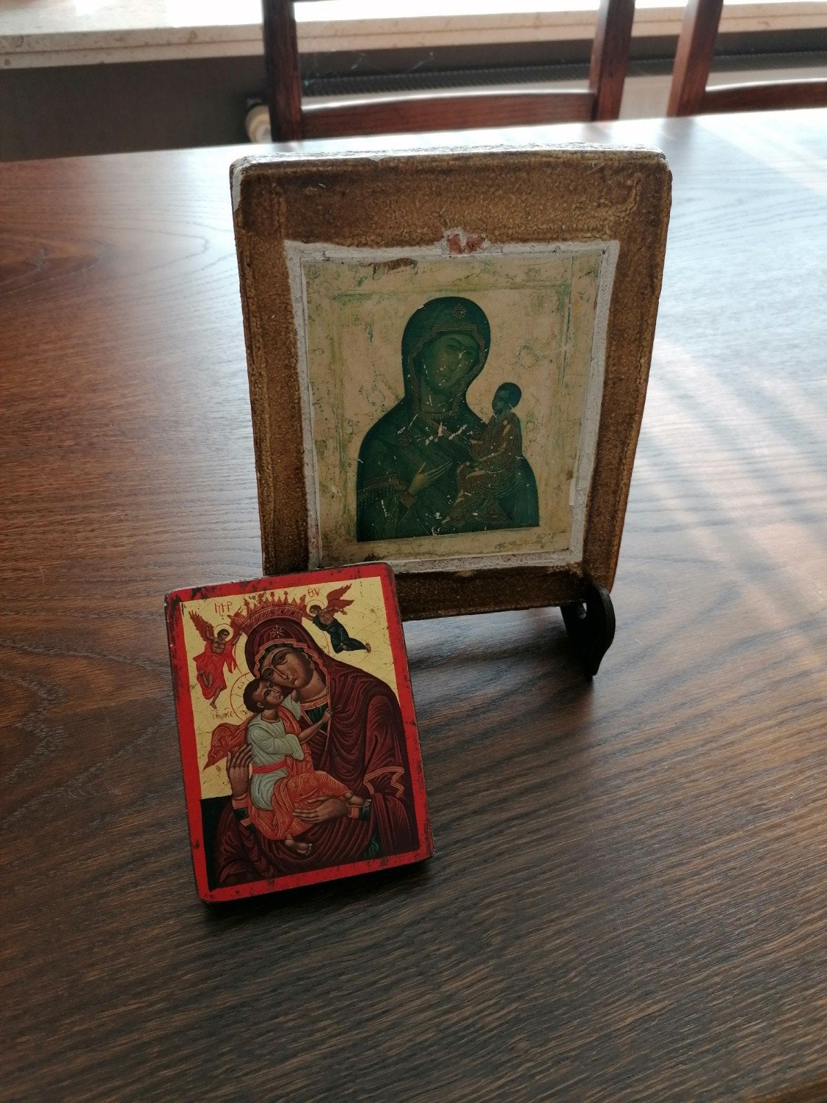 Iconen, Ophalen