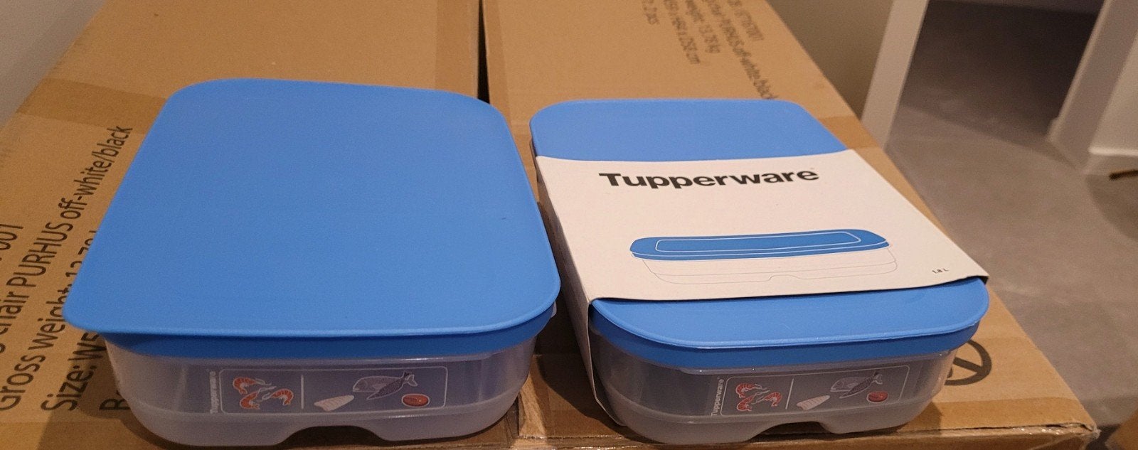 tupperware 1.800ml, 1800 ml, Blauw, Nieuw, Ophalen of Verzenden