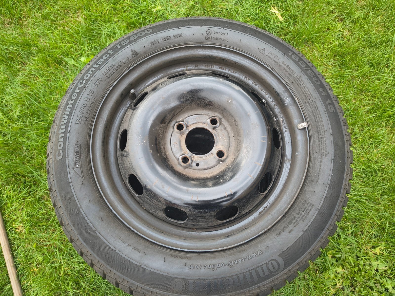 Winterbanden 185/60R16, Auto-onderdelen, Ophalen, Gebruikt, 15 inch, Banden en Velgen
