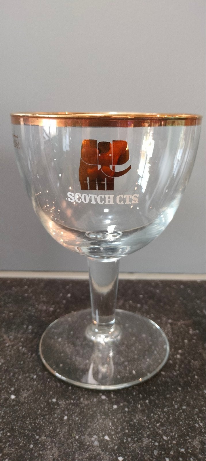 Verre à bière Scotch C.T.S. Wielemans, Enlèvement ou Envoi