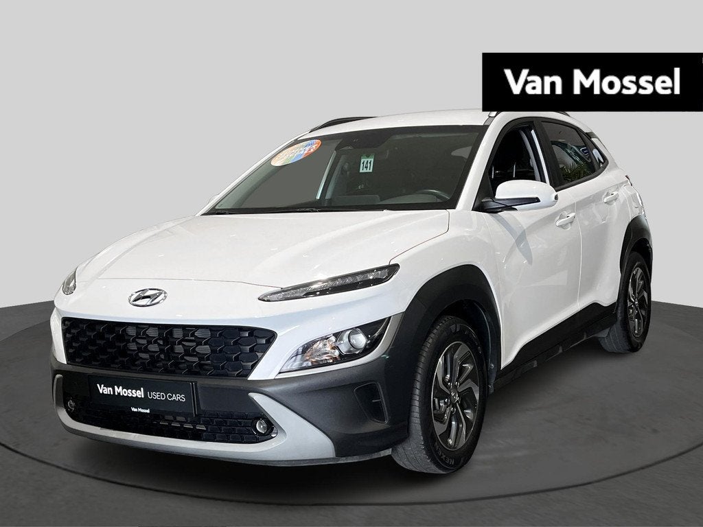 Hyundai Kona 1.6 GDi Hybrid Techno 6-DCT, Auto's, Stof, Gebruikt, 4 cilinders, 1600 cc