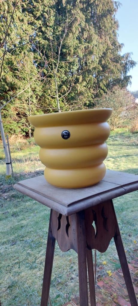Cachepot/geel/ROYAL, Ophalen of Verzenden