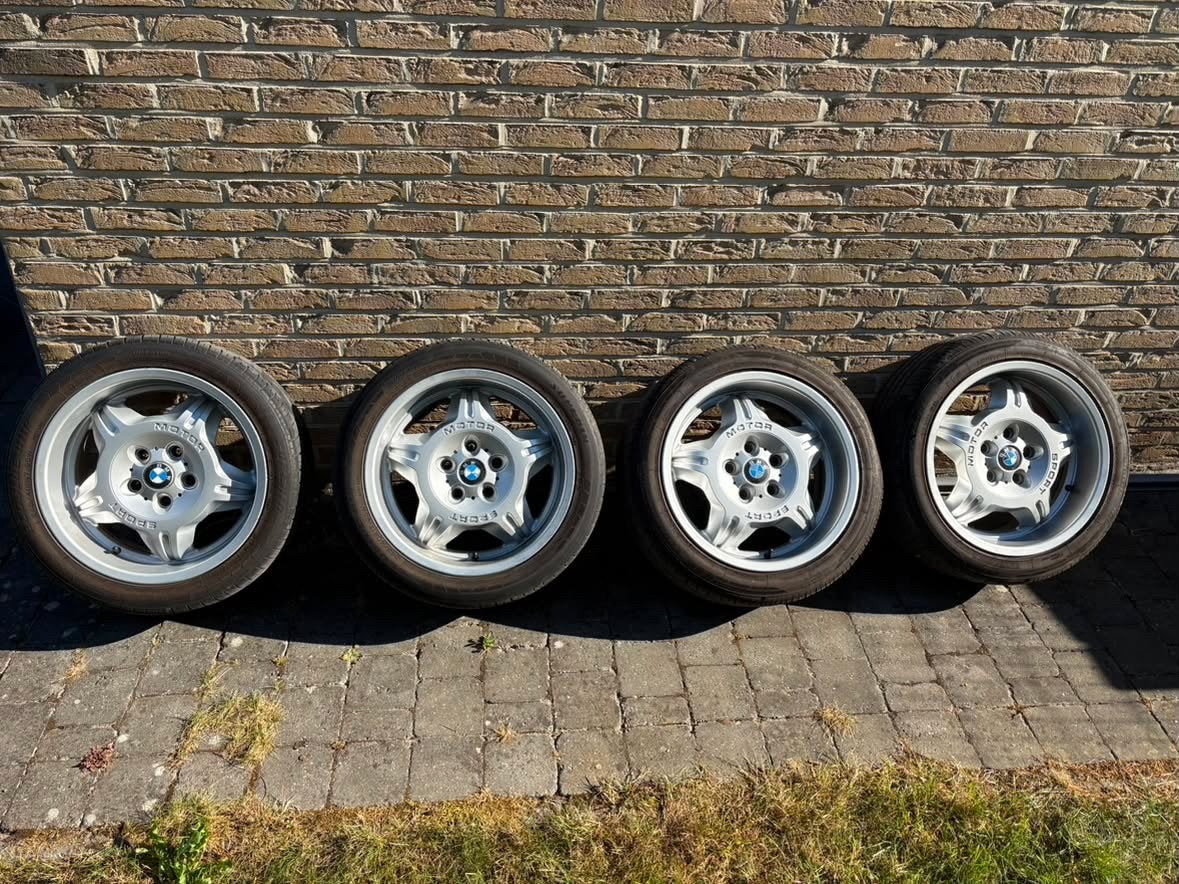 BMW style 24 velgen 5x120, Ophalen, Gebruikt, BMW
