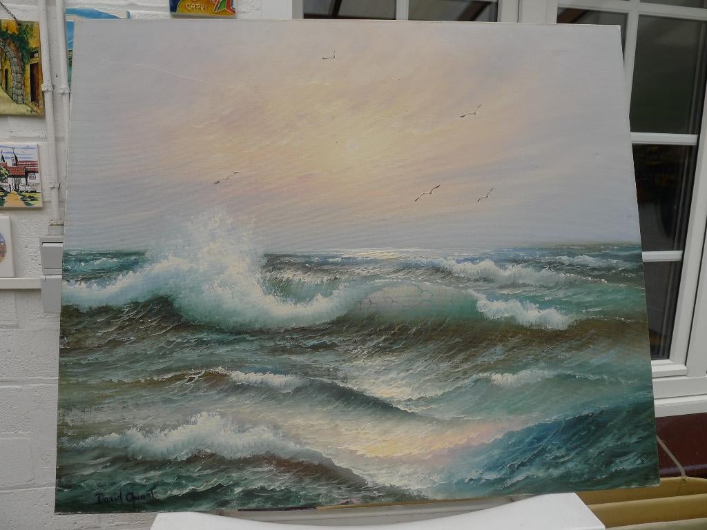Acryl S.T. Marine David QUANT, Hobby en Vrije tijd, Schilderen, Ophalen of Verzenden, Zo goed als nieuw, Acrylverf