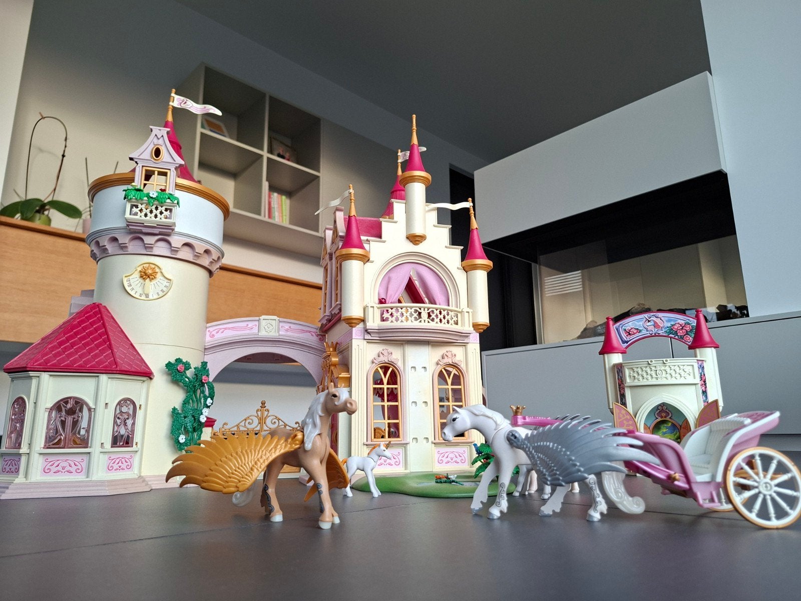 Playmobil prinsessenkasteel, Kinderen en Baby's, Ophalen, Gebruikt, Kasteel/Fort