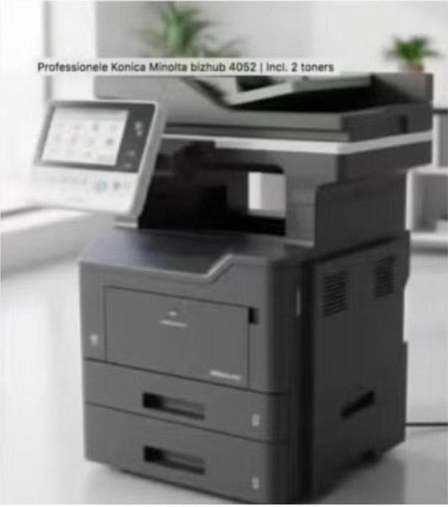 Professionele Konica Minolta bizhub 4052 | Incl. 2 toners, Computers en Software, Printers, Gebruikt, Printer, Laserprinter, Scannen