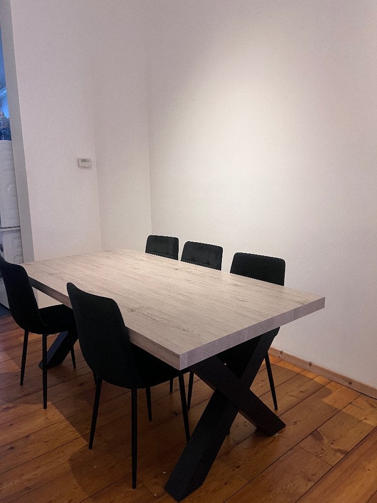 Tafel, Ophalen, 50 tot 100 cm, 150 tot 200 cm, Zo goed als nieuw