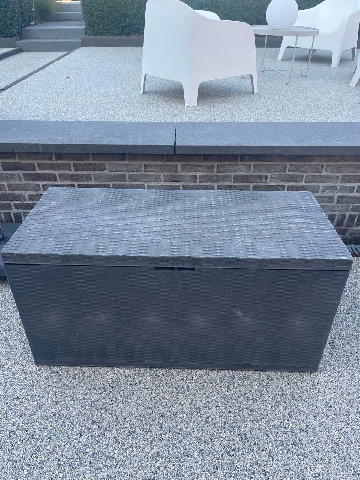 Opbergbox voor kussens, Tuin en Terras, Ophalen, Gebruikt