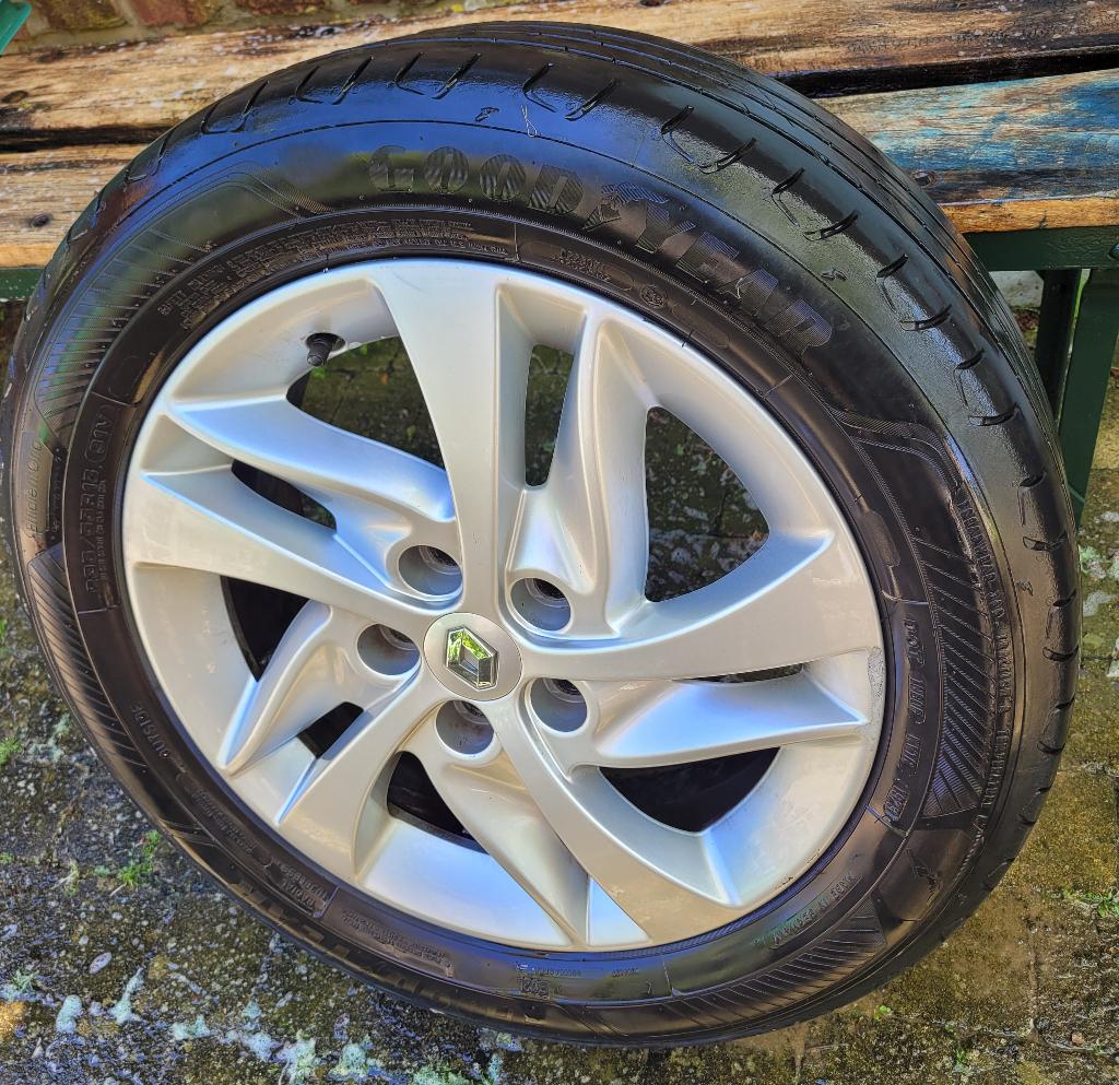 roues jantes alu pneus Kangoo 2, 15 pouces, Pneus et Jantes, Véhicule de tourisme, Pneus été