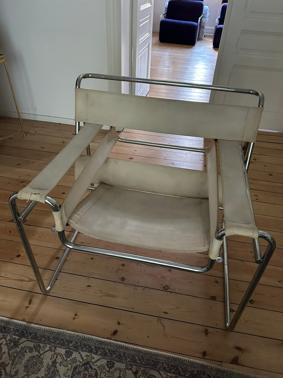 Chaise vasareley, Caravanes & Camping, Enlèvement, Utilisé
