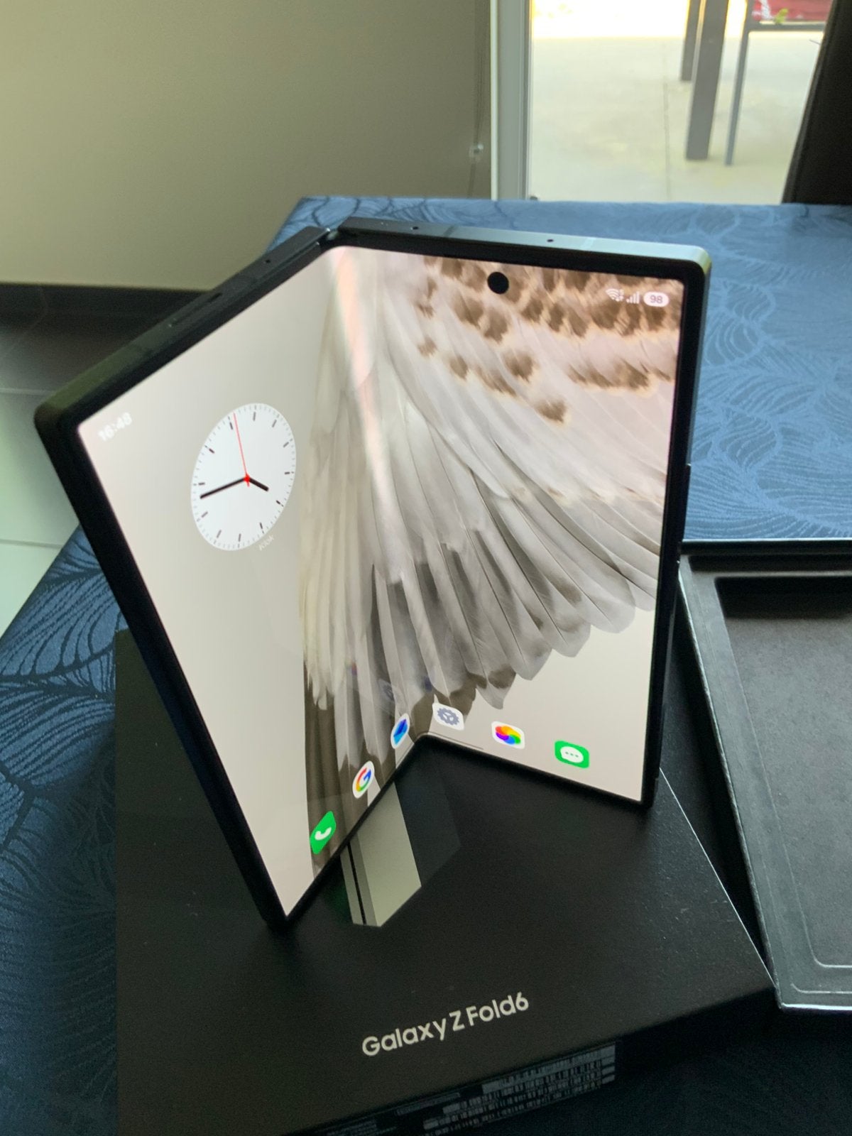 Prachtige Samsung galaxy z fold 6 crafted black 256 gb, Telecommunicatie, 256 GB, Verzenden, Zo goed als nieuw, Galaxy Z Fold