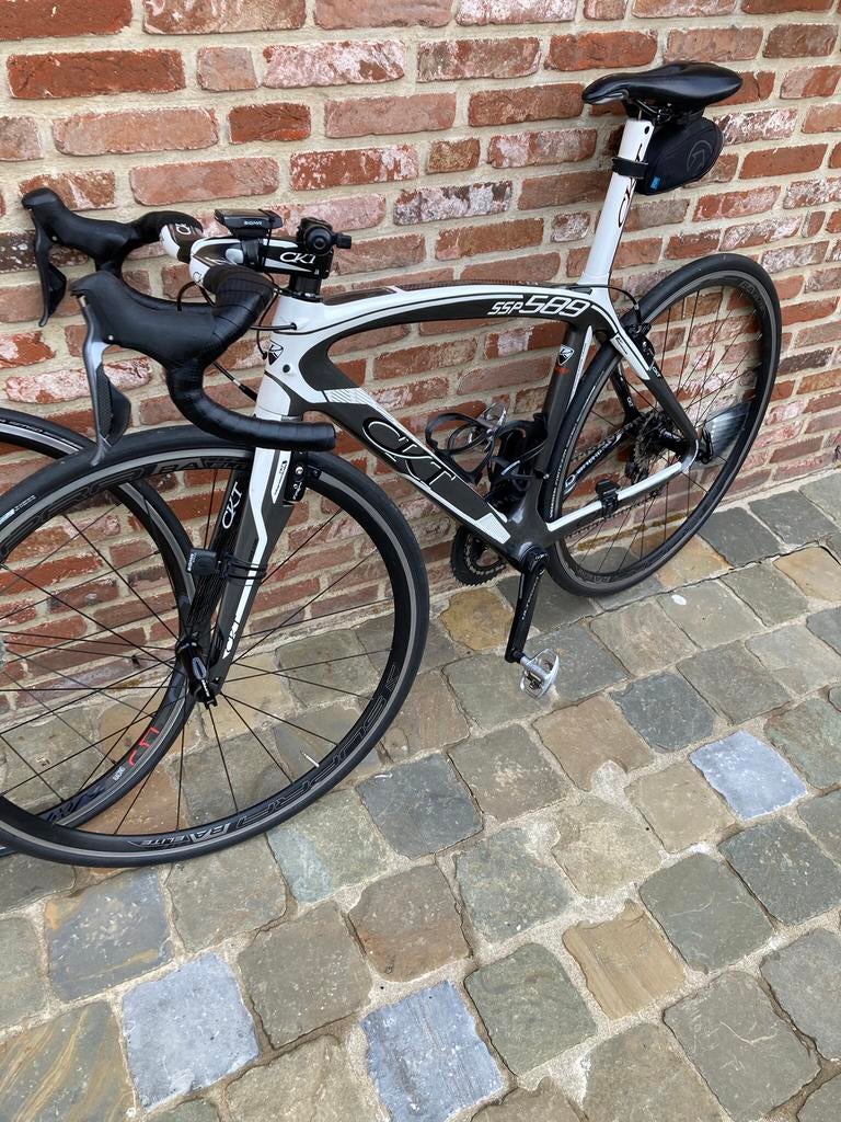 Carbon Ckt 589 koersfiets , maat M , DI2 ultegra, Ophalen, Zo goed als nieuw, Carbon, Overige merken