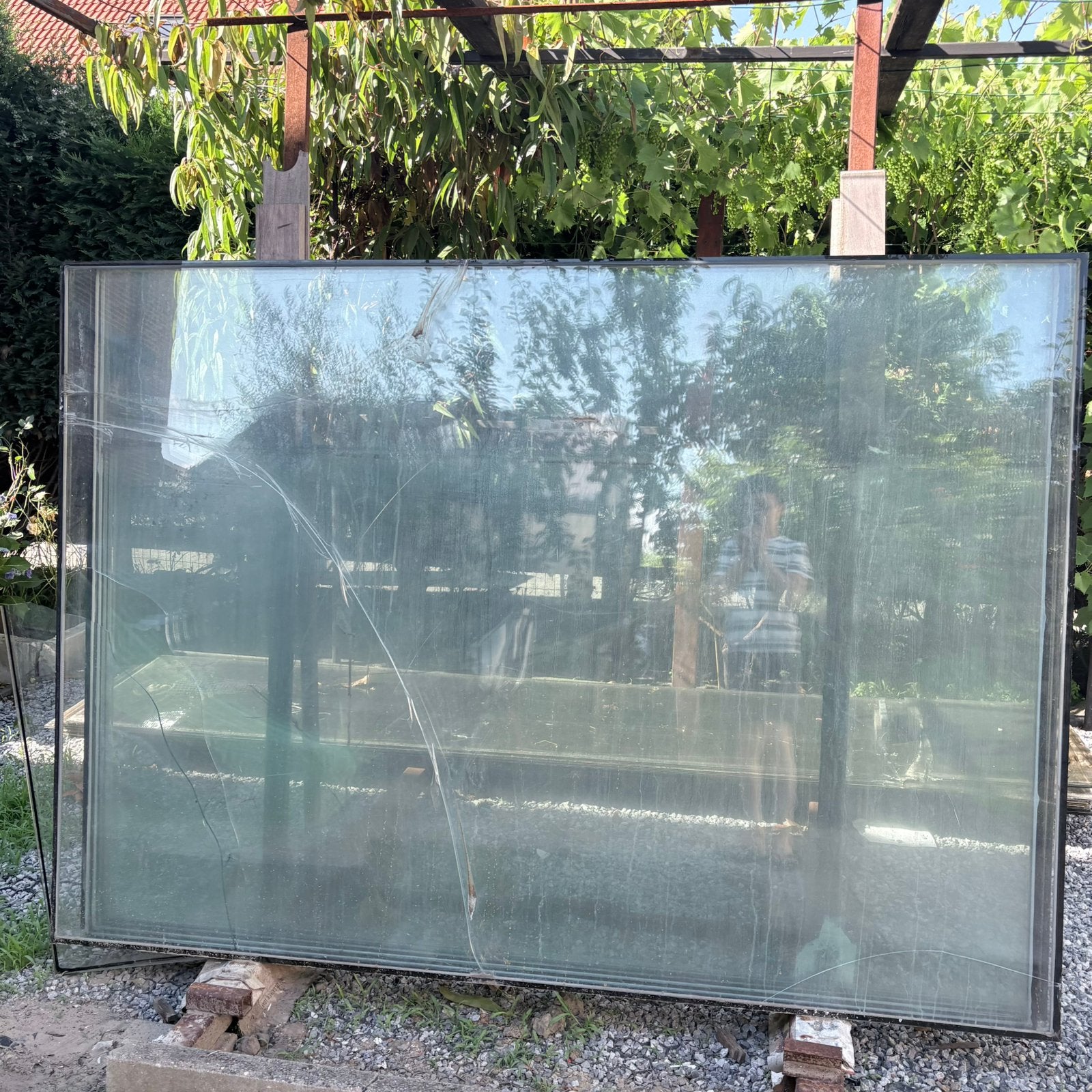 Dubbelglas dat was voor de veranda, Doe-het-zelf en Bouw, Ophalen, Zo goed als nieuw, Dubbelglas
