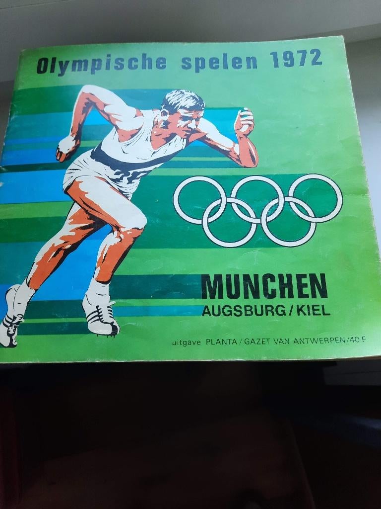 olympische spelen munchen 1972 uitg. Planta + gazet van Antw, Ophalen of Verzenden, Gebruikt, Boek of Tijdschrift