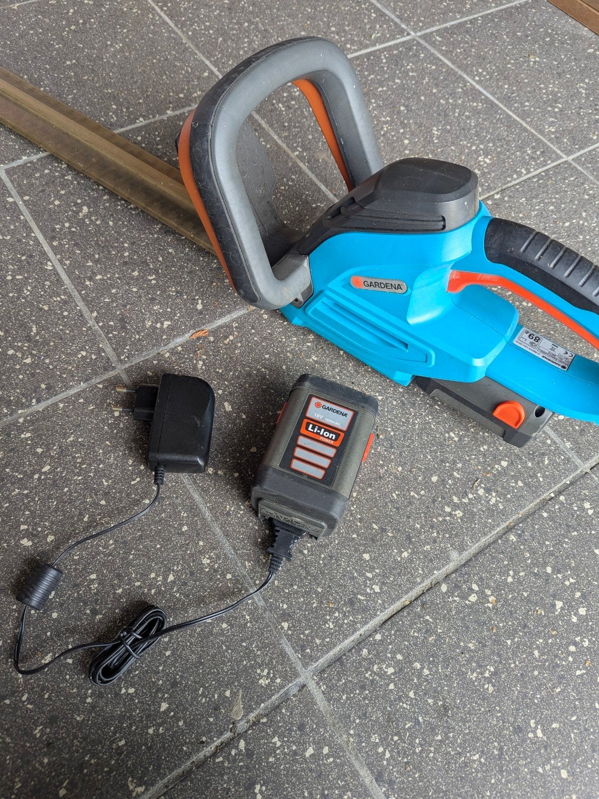 Gardena Easycut 50 Li, Ophalen, Gebruikt, Accu, Gardena