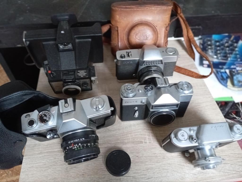 Lot vintage camera's, 6 stuks, kies uit..
Condor, Praktica,, Ophalen of Verzenden, Polaroid, Polaroid