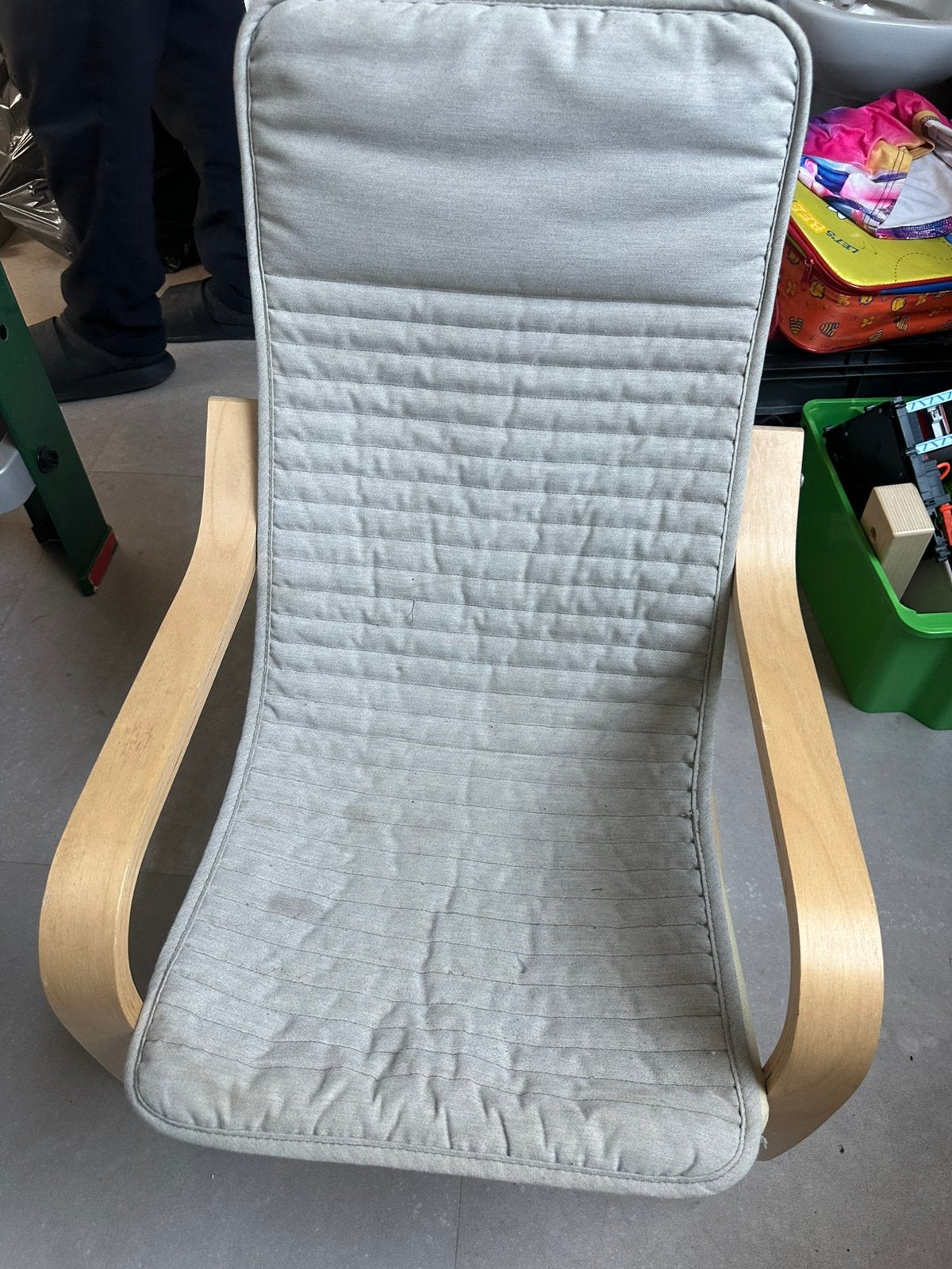 Stoeltje ikea, Tuin en Terras, Ophalen, Gebruikt