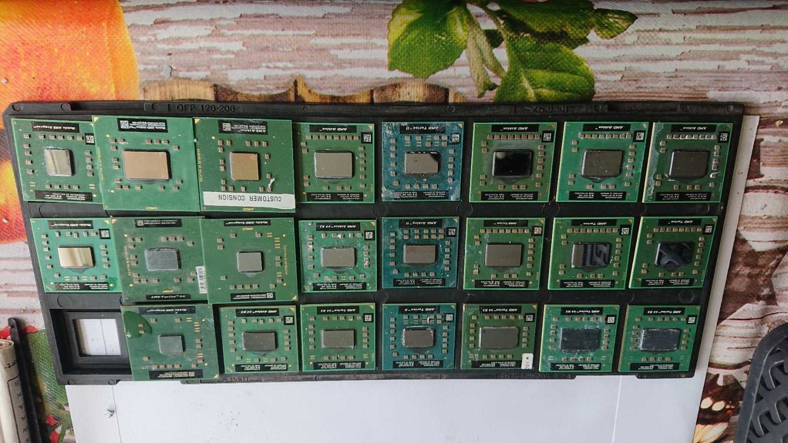 23 stuks AMD Athlon mobile cpu's, Computers en Software, Processors, Gebruikt, 2-core, 754,939, AMD Athlon