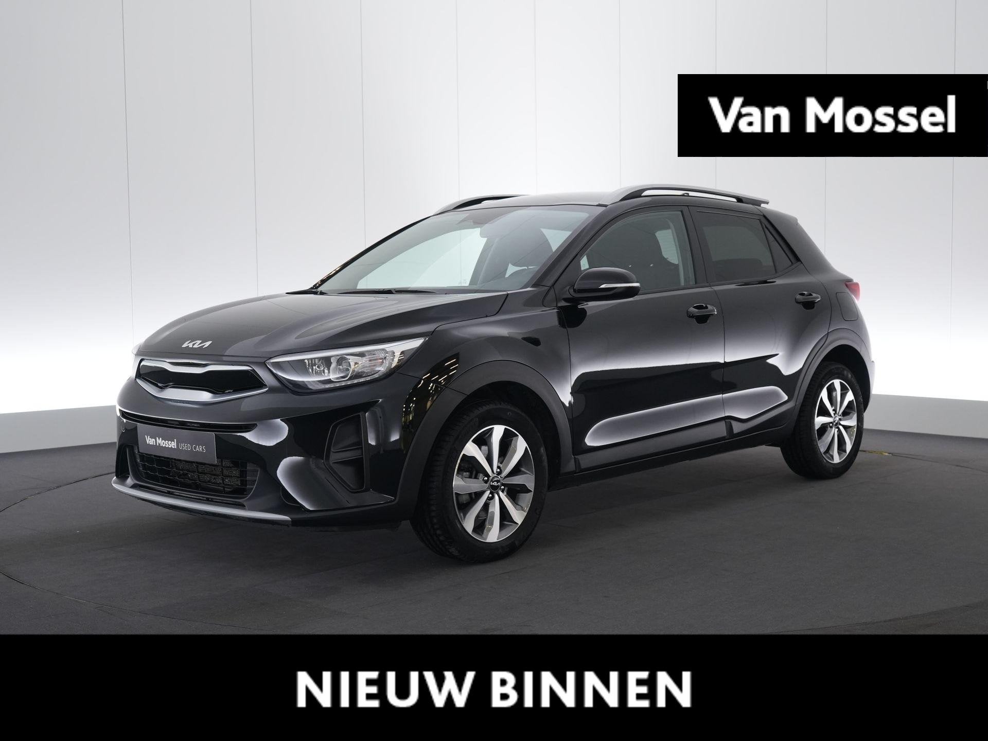 Kia Stonic 1.0 T 100 Style Edition, Autos, Kia, 710 kg, Boîte manuelle, Entretenue par le concessionnaire, Noir
