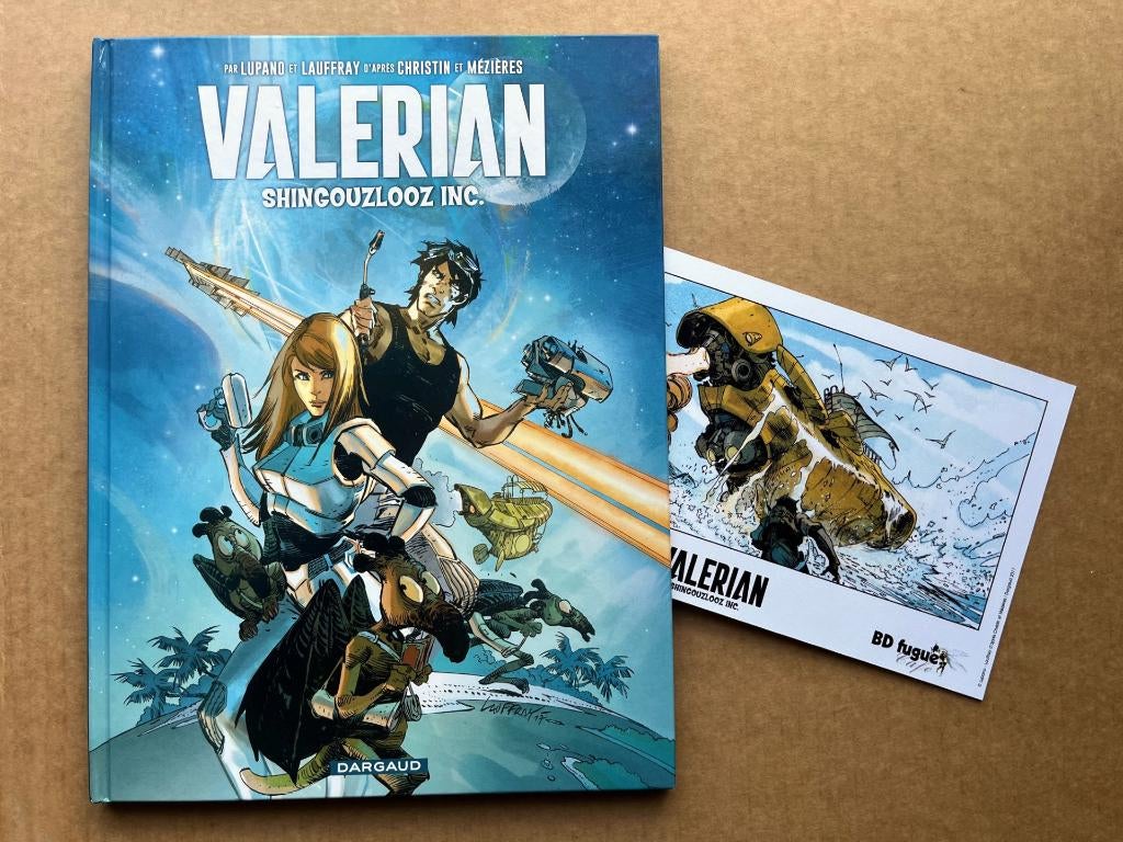 Valerian - Shingouzlooz Inc. +XL - Lauffray - EO2017-Dargaud, Verzenden