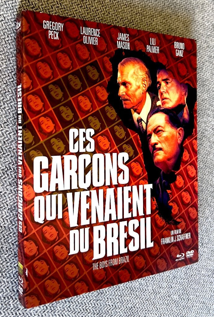 CES GARÇONS QUI VENAIENT DU BRÉSIL // 1 BLURAY (HD) + 1 DVD, CD & DVD, Blu-ray, Enlèvement ou Envoi, Film, Comme neuf, À partir de 16 ans