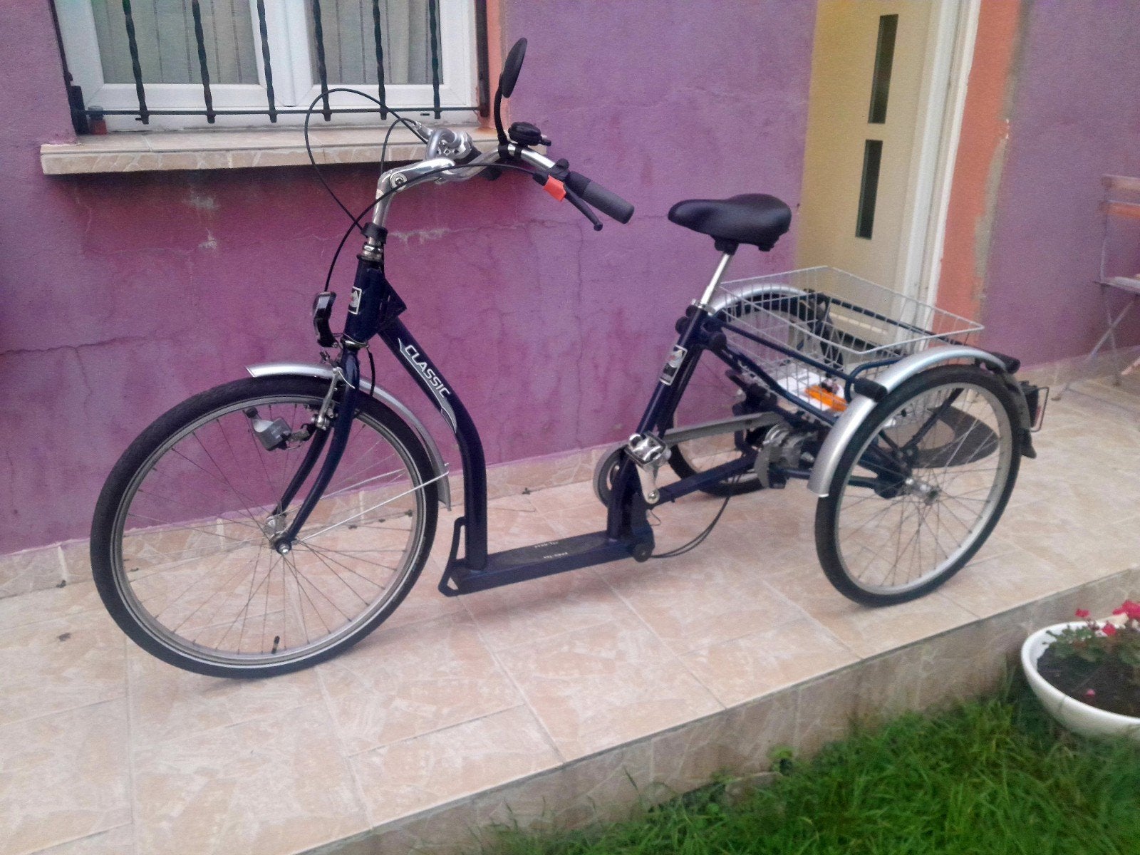 tricycle pfau tec classic pliable en excellent état, Vélos & Vélomoteurs, Enlèvement ou Envoi, Comme neuf, Pfau tec