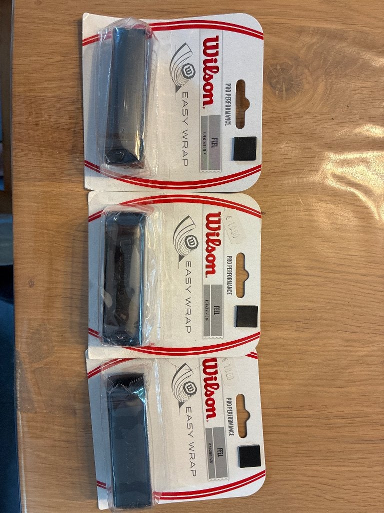 Replacement Grip Wilson Feel (x3), Ophalen, Nieuw, Grip of Snaar, Wilson