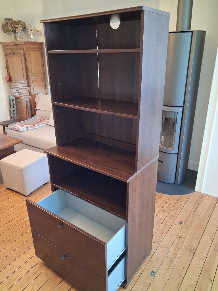 Meuble commode bibliothèque Ikea, 25 à 50 cm, Intemporel, Comme neuf, 50 à 100 cm