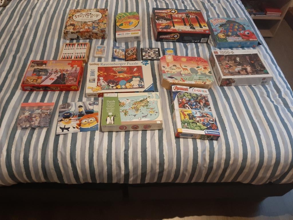 Groot lot Speelgoed/Gezelschapsspelletjes/Spelletjes te koop, Hobby en Vrije tijd, Ophalen of Verzenden