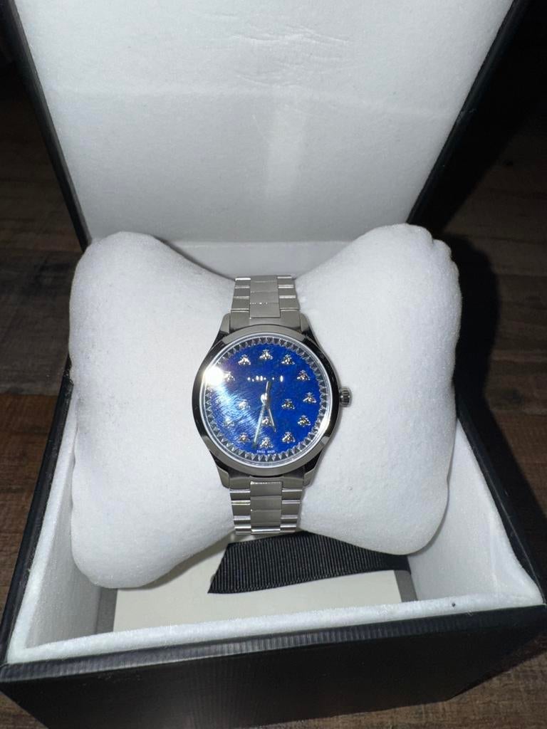 Gucci horloge YA1265043 NIEUWSTAAT, Ophalen, Zo goed als nieuw