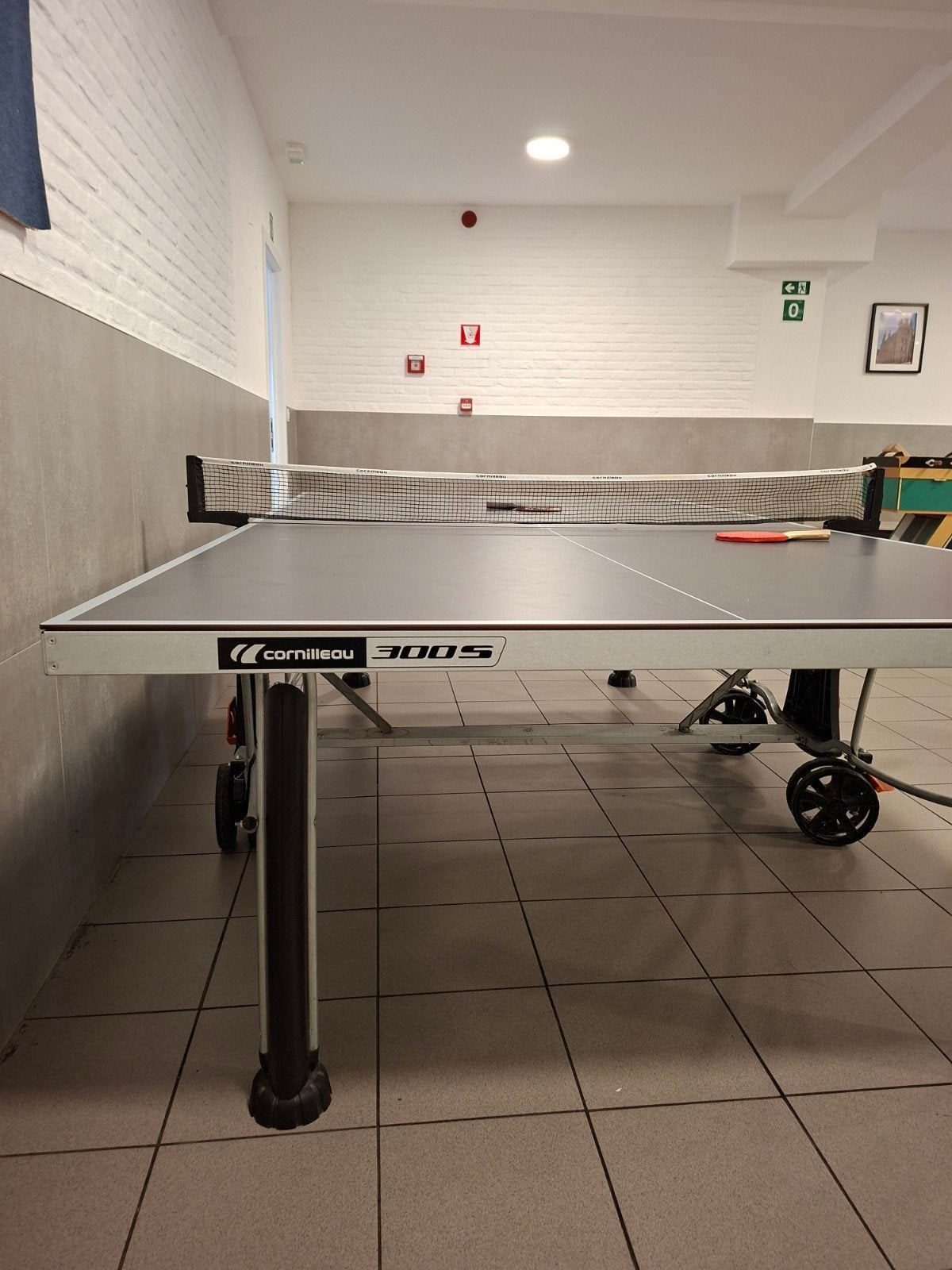 pingpong / tafeltennis tafel, Sport en Fitness, Tafeltennis, Ophalen, Gebruikt, Tafel Outdoor, Inklapbaar