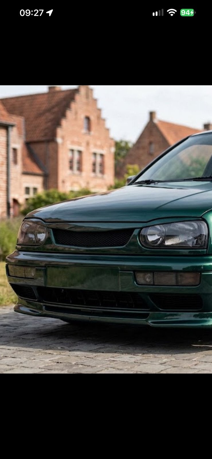 Golf 3 booskijker, Ophalen