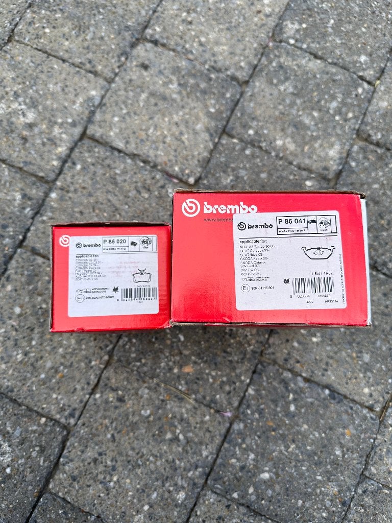 plaquette freins neuves avant-arrière Brembo, Autos : Pièces & Accessoires, Enlèvement, Neuf, Seat