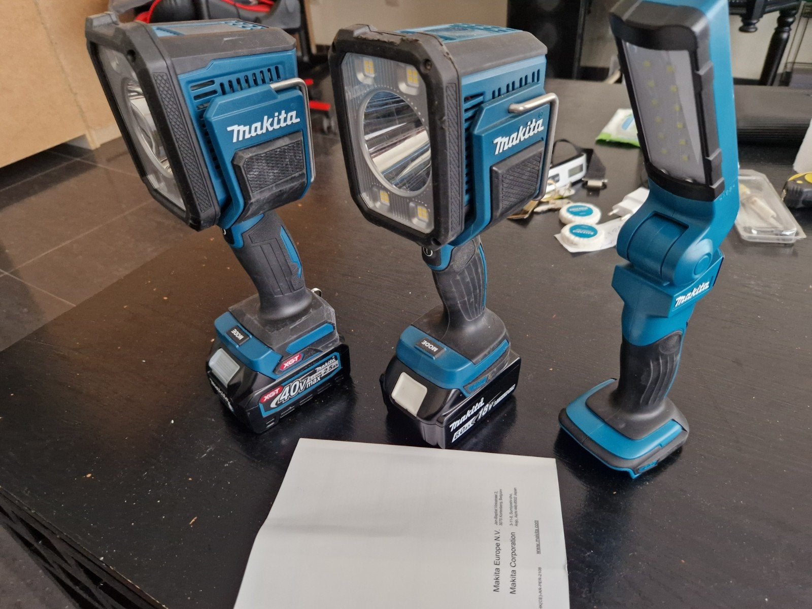Makita lamp 40V en 18V 70 stuks, Ophalen, Nieuw