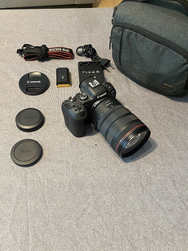 Canon EOS R6 + RF 24-70mm f/2.8L IS USM – NEW, Audio, Tv en Foto, Canon, Camera, Ophalen of Verzenden, Nieuw