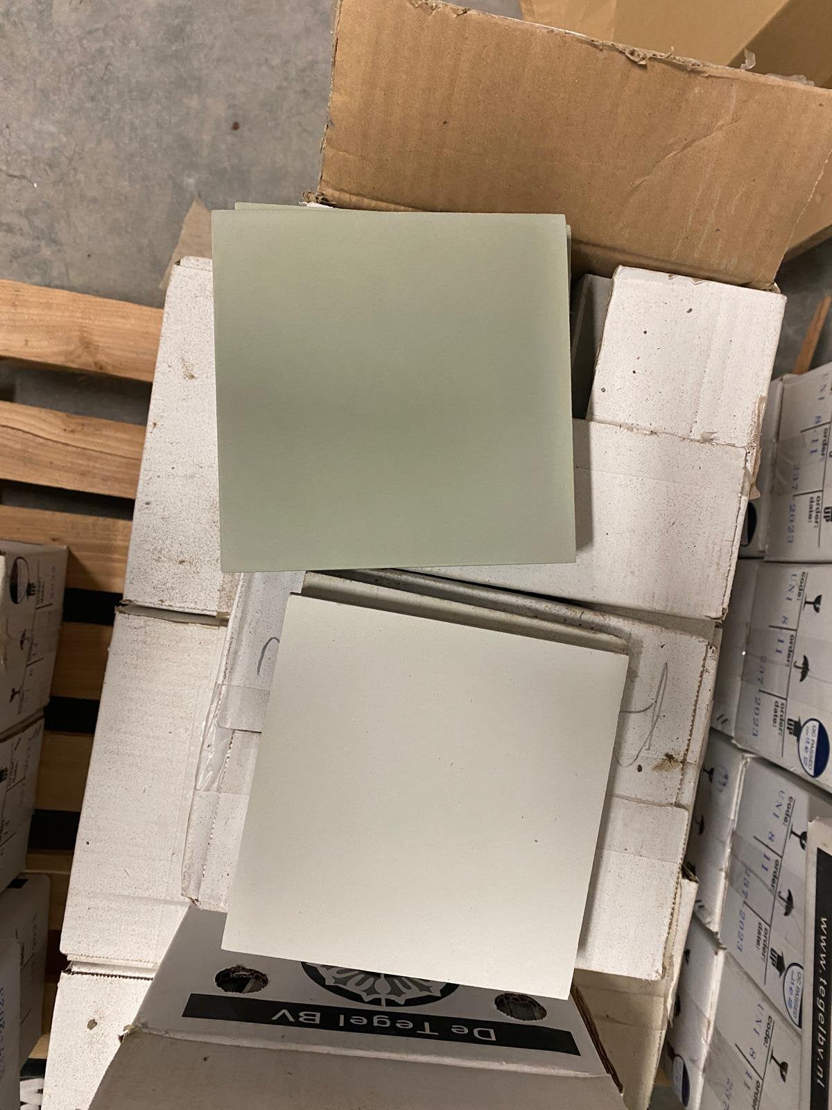 Cementtegels uni kleuren, Doe-het-zelf en Bouw, Ophalen, Nieuw