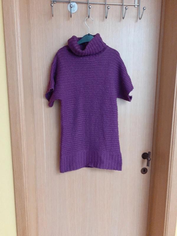 Robe pull fille col roulé mauve Premaman – 10 ans, Robe ou Jupe, Utilisé, Fille, Enlèvement ou Envoi