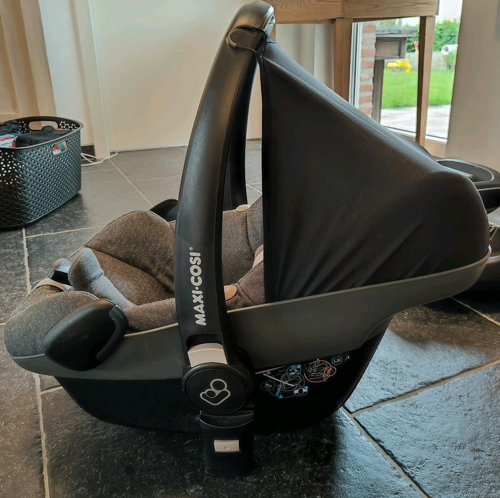 Maxi-Cosi Pebble + zomerhoes Quax, Enfants & Bébés, Sièges auto, Utilisé, Maxi-Cosi, Isofix, Enlèvement