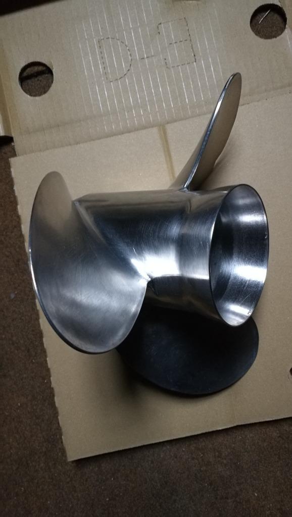 Michigan Schroef , propeller in Inox 13x19 , 13 tanden, Watersport en Boten, Ophalen of Verzenden, Gebruikt, Motor en Techniek
