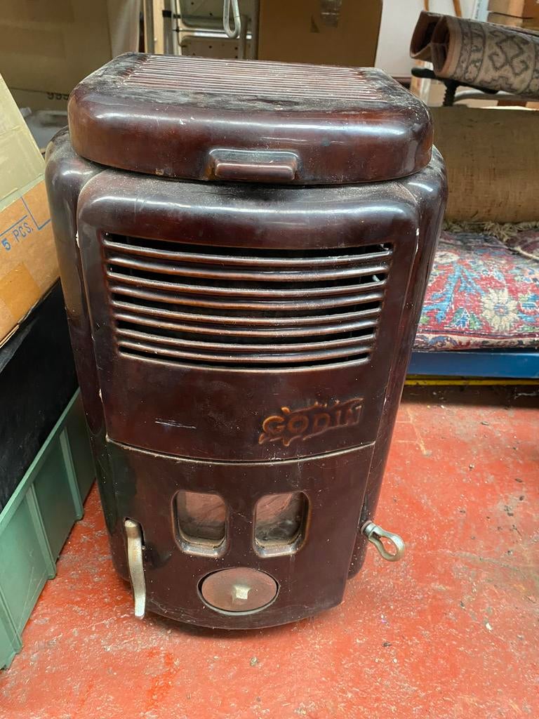 Kacheltje Godin uit de jaren 30 art deco, Enlèvement, Maison et Meubles
