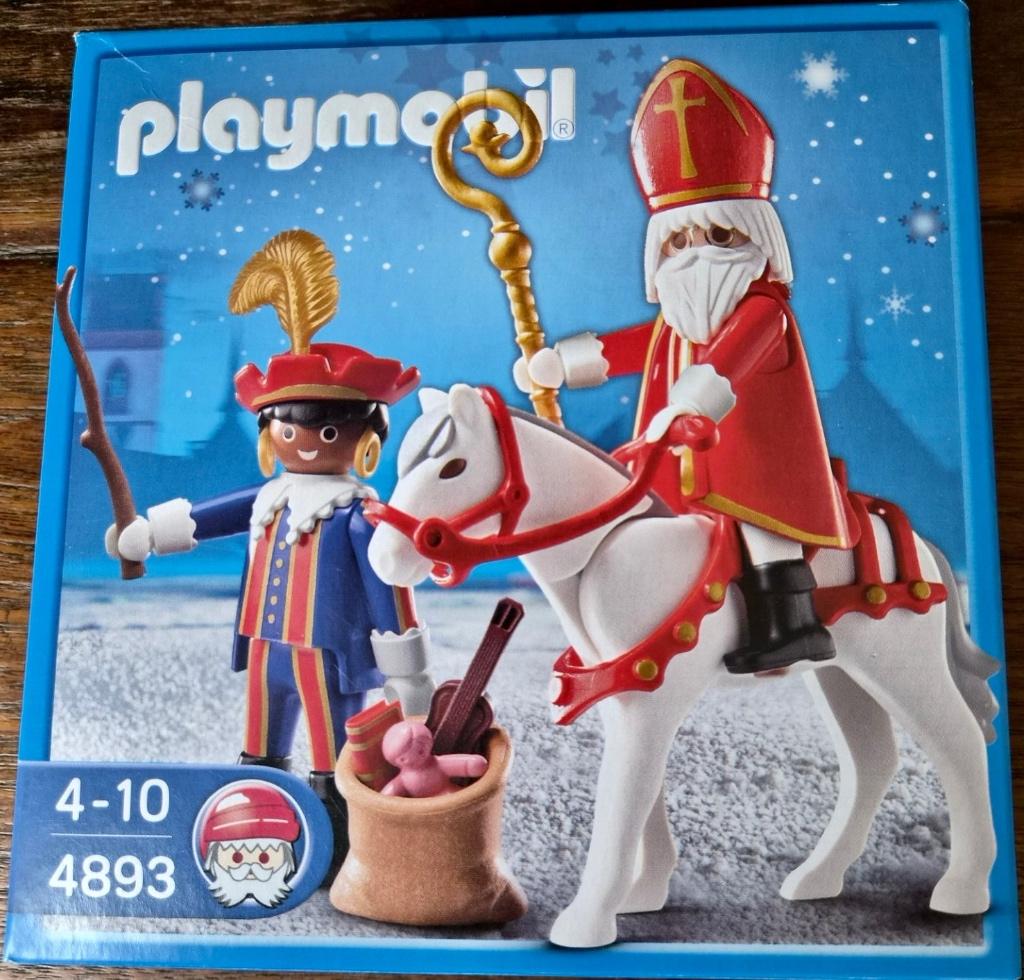 Playmobil 4893 Sinterklaas, Piet en Amerigo uit 2011 Nieuw, Ophalen of Verzenden, Nieuw, Complete set