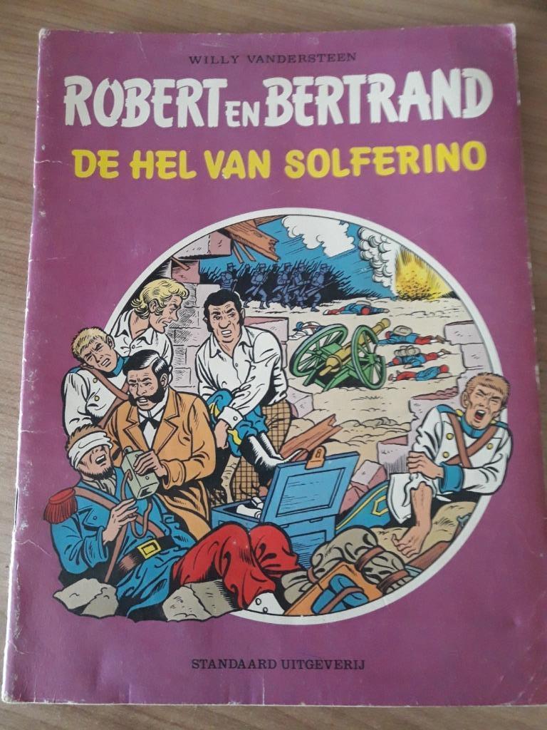 Robert et Bertrand 35 L'enfer de Solférino, Livres, BD, Enlèvement ou Envoi, Willy Vandersteen, Une BD, Utilisé