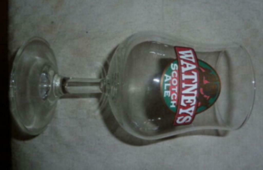 #H bier glas WATNEYS SCOTCH ALE 0,25L Brouwerij Alken Maes, Ophalen of Verzenden, Nieuw, Bierglas
