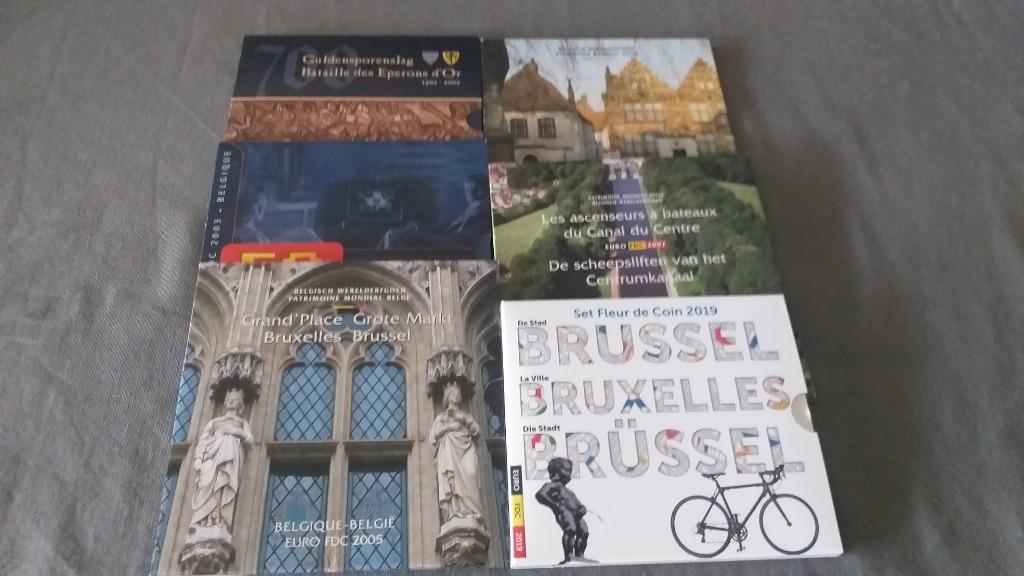 Séries FDC pièces euro Belgique, Enlèvement ou Envoi, Belgique, Autres valeurs, Série