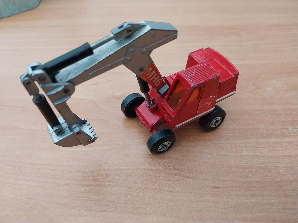 Vintage Matchbox hydraulische graafmachine Kingsize K1, Ophalen of Verzenden, Gebruikt