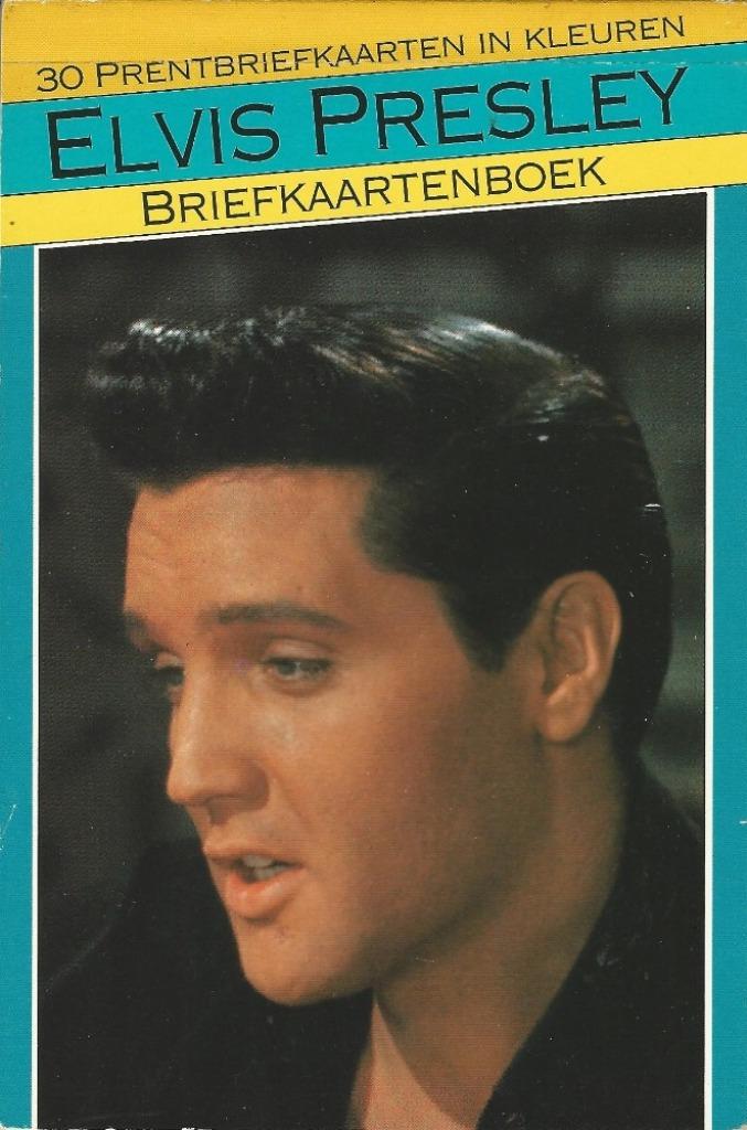 ELVIS PRESLEY * 30 Prentenbriefkaaten in boekvorm, Verzamelen, Foto's en Prenten, 1960 tot 1980, Verzenden, Zo goed als nieuw
