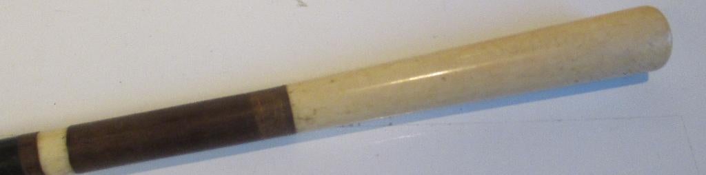 antieke wandelstok met handvat en ornament in been ws11, Antiek en Kunst, Verzenden