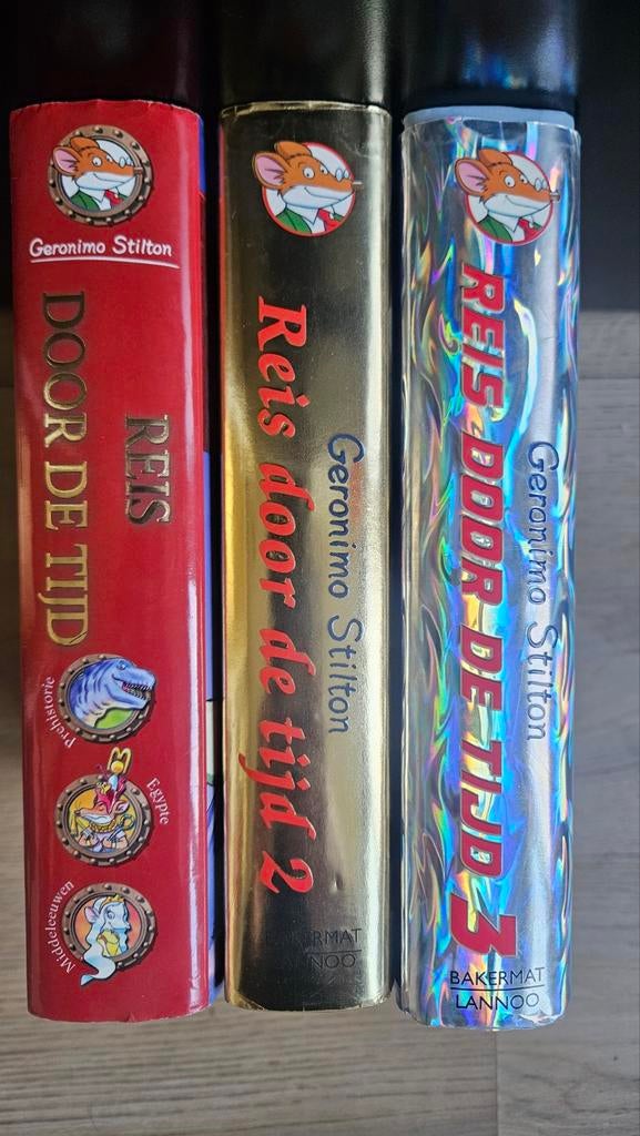 Geronimo Stilton Reis door de tijd 1-2-3, Verzamelen, Ophalen of Verzenden
