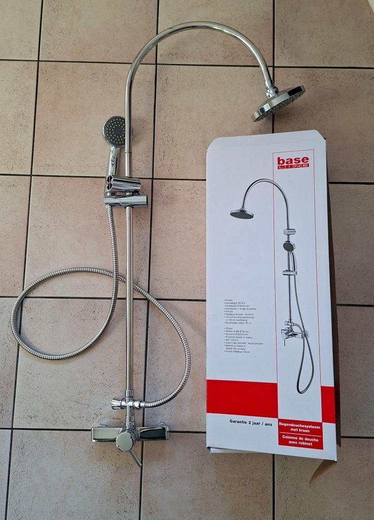 Colonne de douche pluie neuve, Bricolage & Construction, Enlèvement, Neuf, Chrome, Douche